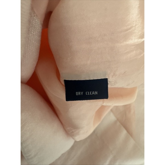 Vintage Chaps Tailored Linen Blazer Light Pink Size 12 Dress‎ Up or Casual - Picture 10 of 11